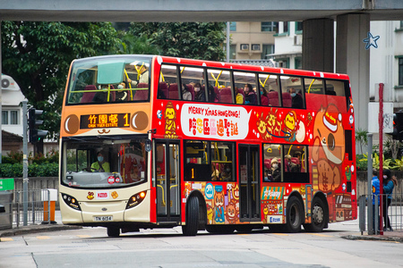 TN6154 @ 1 由 海星 於 界限街左轉嘉林邊道門(嘉林邊道門)拍攝