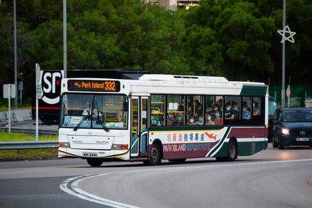 MW3441 @ NR332 由 海星 於 青衣貨櫃碼頭迴旋處面向青衣航運路出口門(藍澄灣門)拍攝