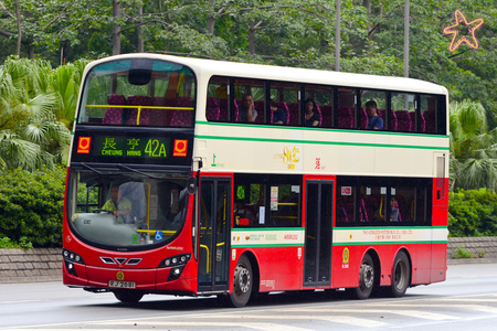 RJ2681 @ 42A 由 海星 於 葵青路葵景路出口門(葵青路出口門)拍攝