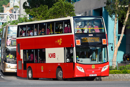 RV3531 @ 692 由 海星 於 唐明街左轉寶康路梯(將軍澳運動場梯)拍攝