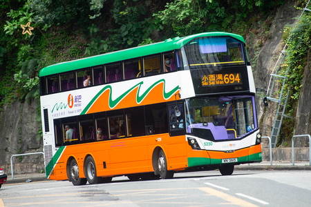 WN2615 @ 694 由 海星 於 啟田道上行藍田消防局對出梯(藍田消防局梯)拍攝