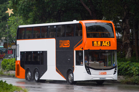 UD1647 @ A43 由 海星 於 沙頭角公路龍躍頭段左轉新運路梯(粉嶺名都梯)拍攝