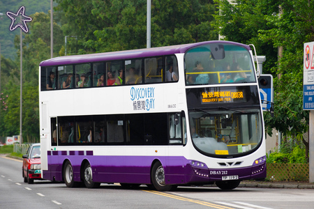 TP1192 @ DB03R 由 海星 於 翔東路西行左轉愉景灣隧道梯(愉景灣隧道梯)拍攝