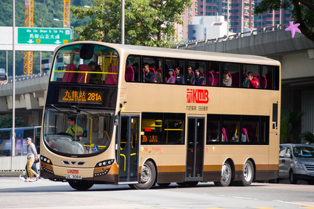 UL3064 @ 281A 由 海星 於 沙田圍路右轉牛皮沙街門(小瀝源報案中心門)拍攝