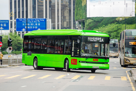 XZ5734 @ 1A 由 海星 於 彌敦道右轉梳士巴利道梯(太空館梯)拍攝