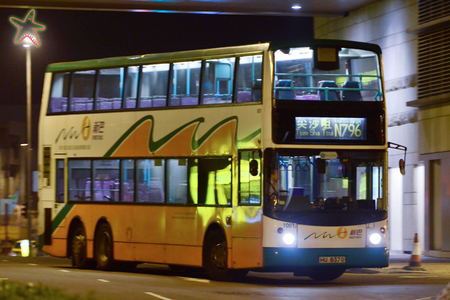 HU8370 @ N796 由 海星 於 唐俊街北行左轉將軍澳站公共交通交匯處梯(入將軍澳站梯)拍攝