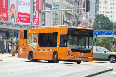 NV4580 @ 904 由 海星 於 大南西街右轉長沙灣道梯(香港中心梯)拍攝