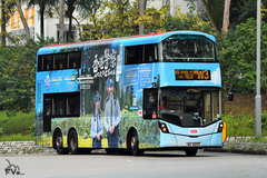 WG4699 @ W3 由 Va 於 置福圍迴旋處面向基新中學梯(置華里梯)拍攝