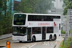 LB7129 @ 11 由 HD9101 於 龍蟠街左轉大磡道門(荷李活廣場門)拍攝